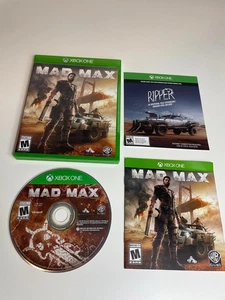 Mad Max Xbox One CIB Excellent Mint - Picture 1 of 6