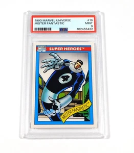 Impel Marvel Universe Mister Fantastic #19 1990 PSA 9 - Imagen 1 de 2