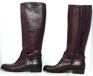 Stivali donna Cordani Made in Italy Warwick al ginocchio pelle marrone 40 difetto 9 US - Foto 1 di 12