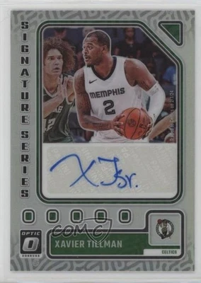 2023-24 Panini Donruss Optic Signature Series Holo Prizm Xavier Tillman Auto - Image 1 of 2