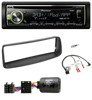 Pioneer DAB USB MP3 Lenkrad CD Autoradio für Peugeot 206 CC 2003-2008 - Bild 1 von 4