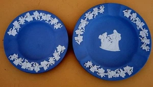 VTG Wedgewood Jasperware Ashtrays/Trinket Trays Offering to Cupid Design on One - Picture 1 of 1