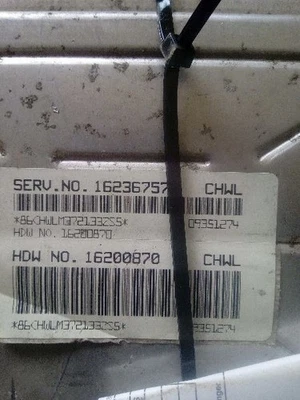 Engine ECM Electronic Control Module ID 16236757 Fits 98-99 CUTLASS 133062 - Image 1 of 2