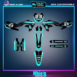 Graphics decals stickers kit Yamaha YZ250F 2019-2023 YZ450F 2018-2022 - Picture 1 of 5