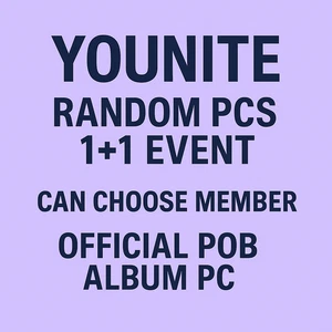 Tarjeta fotográfica oficial younite pc pob caja aleatoria / evento 1+1 - Imagen 1 de 1