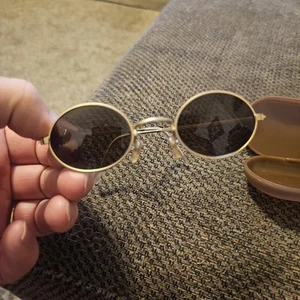 Vtg metal framed John LennonReplica style sunglasses& 1999 WarnerBros Plastic Ca - Picture 1 of 10