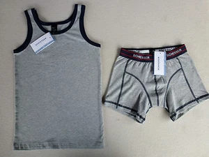 SCHIESSER Jungen Hemd Shirt 0/0 Retro-Shorts Slip 140 152 164 176 Unterwäsche  - Picture 1 of 4