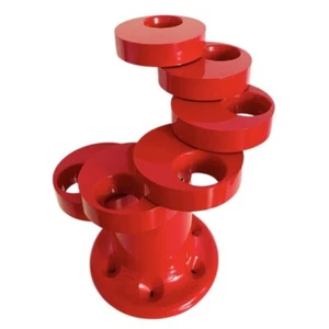 🟠 portaombrelli PLUVIUM Anonima Castelli ROSSO design G. C. Piretti anni 70 - Foto 1 di 10