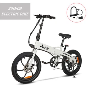 Ebike 20" Electric Bike Bicycle 850W 28Mph CommuterTire Mountain Bikes Adults - Picture 1 of 15