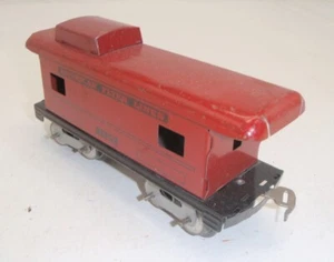 American Flyer Lines Train O Tinplate Red 1127 Caboose - Picture 1 of 8