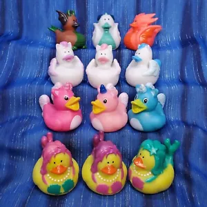 Fun Flock! 12 Phantastische Tierwesen Drache Pegasus Einhorn Meerjungfrau NEU - Bild 1 von 5