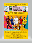 PANINI WOMENS WORLD CUP 2023 STICKERS GROUPS  G & H  BUY 3 GET 10 FREE