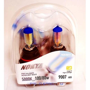Nokya 9007 Cosmic White Car Head Lamp / Fog Light Bulb 5000K - Picture 1 of 1