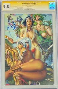 Grimm Fairy Tales #87 Black Diamond Exclusive LTD 500 Signed EBAS Nei CGC 9.8 SS - Picture 1 of 1