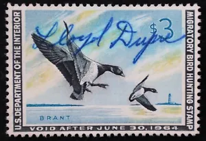 U.S. Used Stamp Scott #RW30 $3 Federal Duck Hunting, Superb. A Gem! - Picture 1 of 2