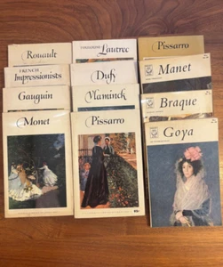 Vintage Pocket Library of Great Art Books (7) + 3 Barnes & Noble Art Series Book - Picture 1 of 9