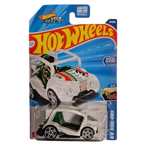 Hot Wheels Kick Kart Racing Go Cart 2025 HW Ride-ons 2/5 blanco - Imagen 1 de 7