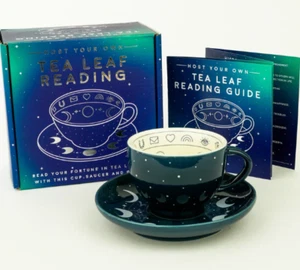 Regalo Republic Fortune Telling Taza de Té y Platillo Hoja de Té Copa de Lectura en Caja - Imagen 1 de 2