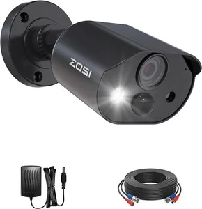 ZOSI C303 Add On 1080p Security Camera Outdoor Indoor System 120ft Night Vision - Picture 1 of 10