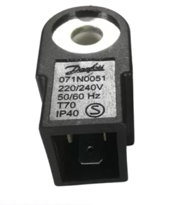 Bobina de válvula solenoide Danfoss 071N0051 220/240V nueva 1 pieza envío gratuito - Imagen 1 de 3