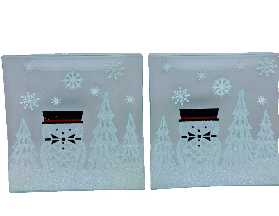 NUEVO JUEGO DE 2 VELAS YANKEE JACKSON FROST MUÑECO DE NIEVE VELAS ENVÍO GRATUITO Foto 1 de 1