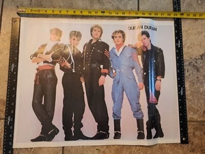 Original 1983 DURAN DURAN POSTER 18×22 SIMON LE BON - Picture 1 of 1