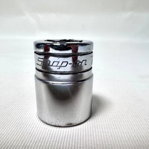 Snap On 1/2" Drive 7/8" 6PT Shallow Chrome Socket TW-281! (WMP012833) - Picture 1 of 5
