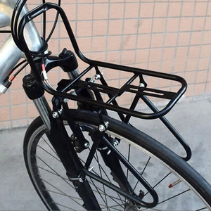 Bike Front Rack Cer Panniers Bag Cer Luggage Shelf Bicycle Bracket for MTB - Picture 1 of 9