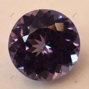 4.90 Ct Natural Alexandrite Color-Changing Round Shape CERTIFIED Loose Gemstone. - Picture 1 of 13