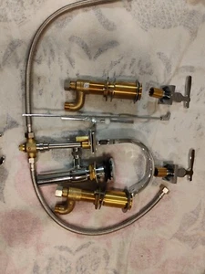 TOTO deck mount bath faucet W/ Valves TB6T Chrome NEW Out The Box - Picture 1 of 21