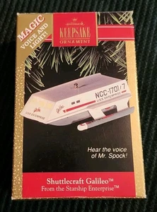 Hallmark 1992 Star Trek Shuttlecraft Galileo Ornament - QLX7331 - Picture 1 of 6