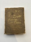 Antique c1900 Theatre Actor Portrait Playing Cards Deck May Irwin Holland