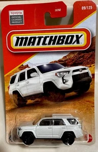 MATCHBOX 2025 MBX MOUNTAIN ADVENTURE 09/125 - TOYOTA 4RUNNER PEARL WHITE - Picture 1 of 6