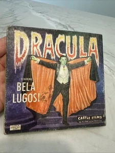 Vintage 8MM Movie Dracula Bela Lugosi by CASTLE Films No. 1023 Box only - Foto 1 di 6