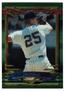 1994 Topps Finest # 149 Jim Abbott Yankees Baseballkarte - NRMT - NEUWERTIG! - Bild 1 von 2
