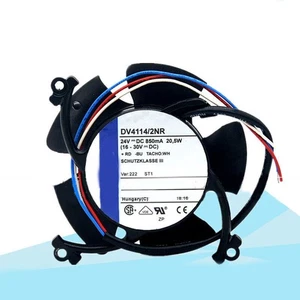 1PC DV4114/2NR 24V 850MA 20.5W equipment specific fan - Afbeelding 1 van 4