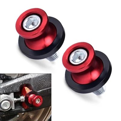  For HONDA CBR 600 900 RR Motorcycle Swingarm Spools Slider Stand Screw 8MM - Imagem 1 de 4