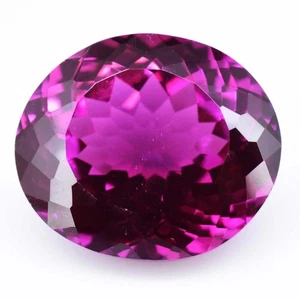 FLAWLESS 17.90 Ct Natural Oval RED-PINK Ruby CERTIFIED Stunning Loose Gemstone - Picture 1 of 4