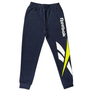Pantalone Lungo Sportivo Reebok Big Intl Uomo Blu Marino - Foto 1 di 7