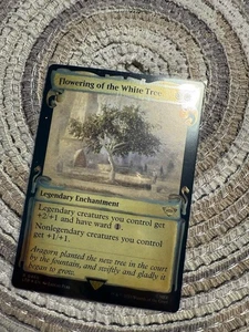 FLOWERING OF THE WHITE TREE FOIL [Showcase] - Rare - LTR Lord of the Rings MTG - Picture 1 of 1