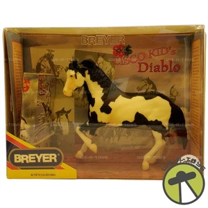 Breyer The Ciscos Kid's Diablo Horse Figura e Video Reeves Articolo n. 1152 NUOVO - Foto 1 di 8