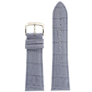 Watch Band  Genuine Leather  Lavender Alligator Grain - Picture 1 of 4