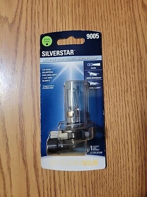 FARO HALÓGENO BLANCO BRILLANTE SYLVANIA SILVERSTAR 9005 CIUDAD Y CAMPO  Foto 1 de 2