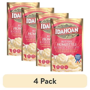 Idahoan® Buttery Homestyle® Mashed Potatoes , 4 oz (4 pack) - Picture 1 of 3