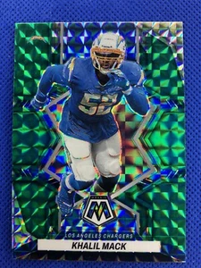 2022 #203 Khalil Mack Panini Mosaico Fútbol Verde Mosaico Prizm - Imagen 1 de 2