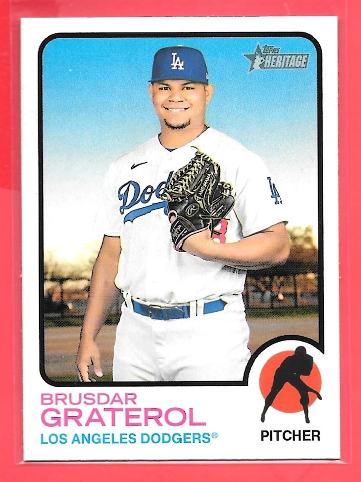 2022 Topps Heritage #480 Brusdar Graterol -NRMT -Short Print - Image 1 of 1