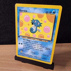 Horsea 62/111 1st Edition Neo Genesis Pokemon Card - Picture 1 of 3