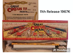 Walthers HO Scale Model 1967K, The Great Circus Train - Flat Cars (#60 & #53) - Picture 1 of 1