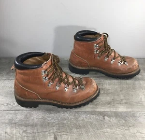 Red Wing Irish Setter Herren Leder Wandern Backpacking Trail Stiefel Größe 8 Vintage - Bild 1 von 11