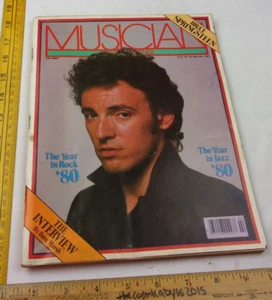 Bruce Springsteen Musician magazine #30 VG/F 1981 interview - Imagen 1 de 4